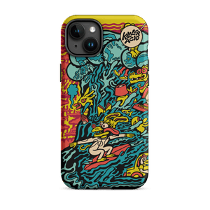 Surfin iPhone Case