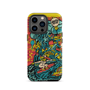 Surfin iPhone Case