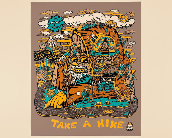 Take a Hike Giclée Print - Posters & Prints - killeracid.com