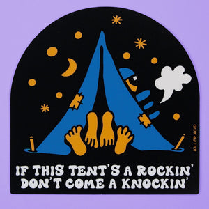 Tent Sticker - Stickers - killeracid.com