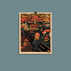 The Scream Poster - Posters & Prints - killeracid.com