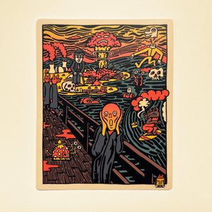 The Scream Sticker - Stickers