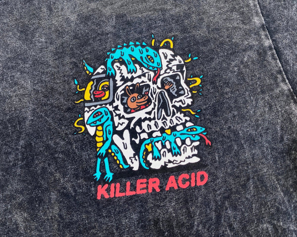 The World Goes On Wash T-Shirt - T-Shirts - killeracid.com