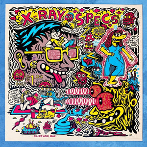 XRay Vision 4 Color Screen Print - Art & Collectibles